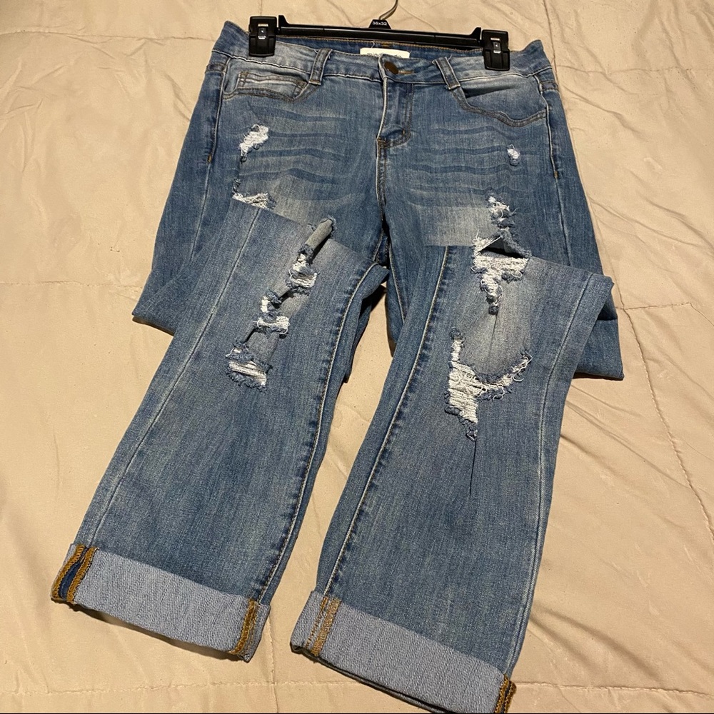 Mind Code Light Colored Jeans - image 1